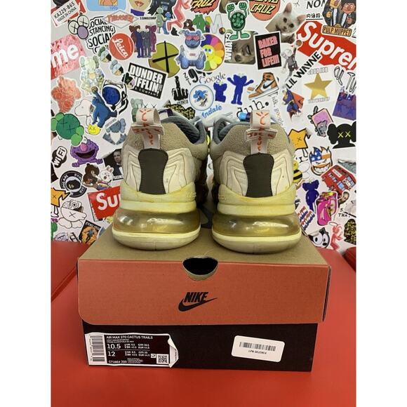 Size 10.5 - Nike Travis Scott x Air Max 270 React ENG Cactus Trails main image 5